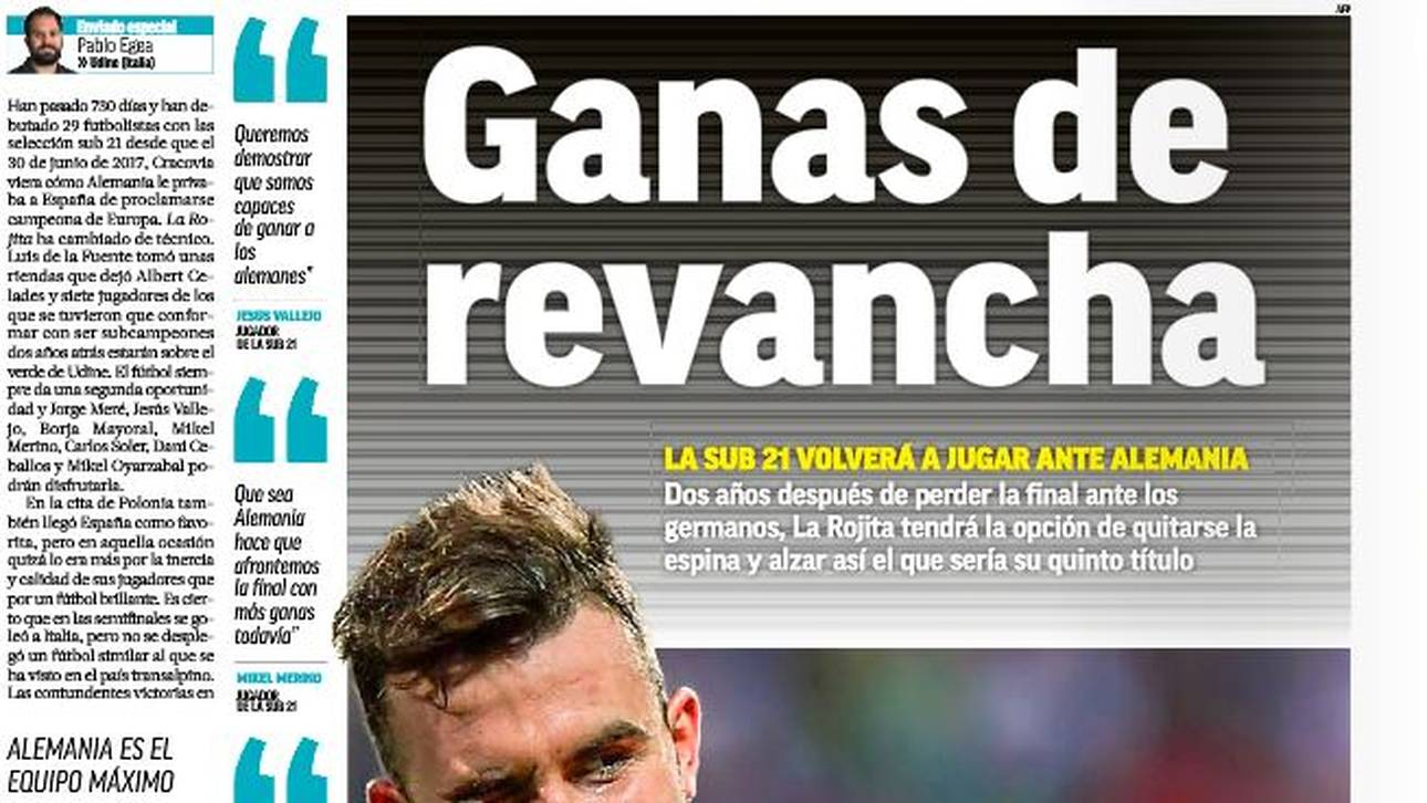 "Lust auf Revanche": Borja Mayoral und Co. sind heiß aufs Finale der U21-EM