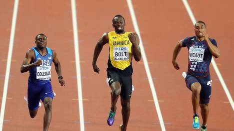 Der mittlerweile zurückgetretene Weltrekordhalter Usain Bolt lief in völlig neue Sphären