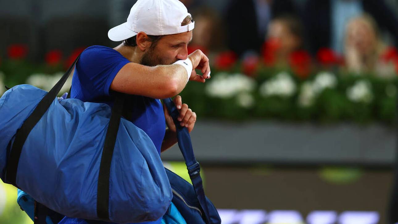 Bitterer Absturz eines Tennis-Stars