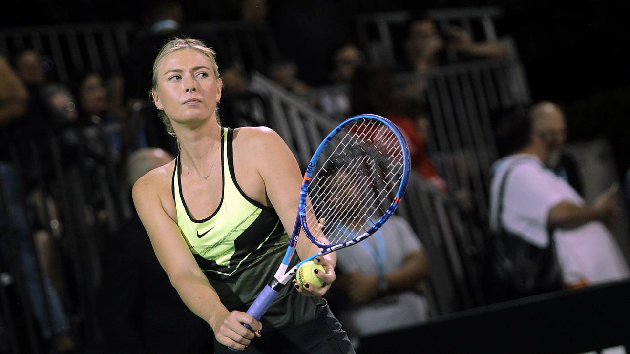 Scharapowa: Comeback in Stuttgart