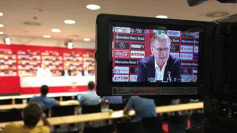 Der VfB Stuttgart stelle Michael Reschke offiziell vor