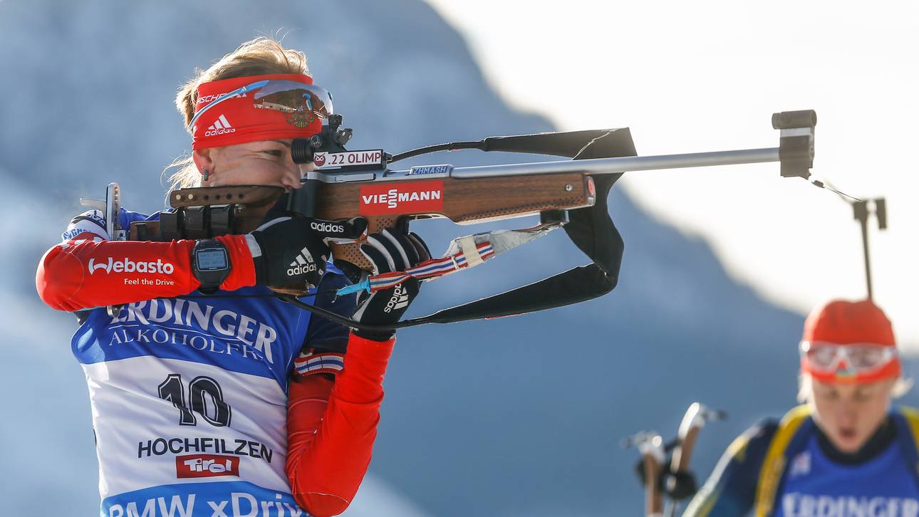 Russische Biathletin gesperrt
