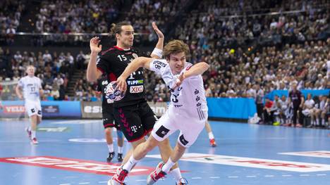 Rune Dahmke feierte mit dem THW Kiel einen wichtigen Sieg