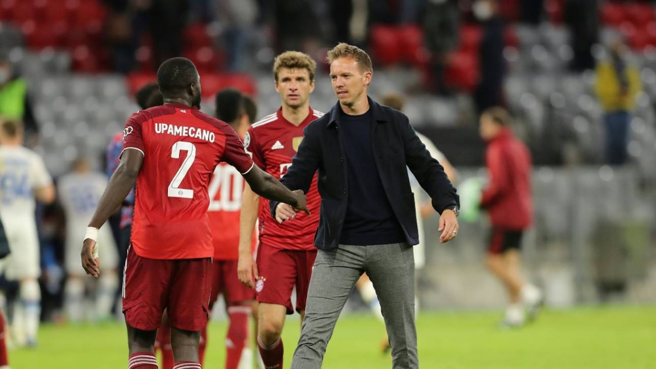 Upamecano spricht über Nagelsmann