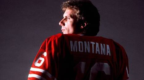 Joe Montana wurde als Quarterback der San Francisco 49ers zum NFL-Mythos