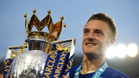 Jamie Vardy wurde mit Leicester City sensationell Meister in der Premier League