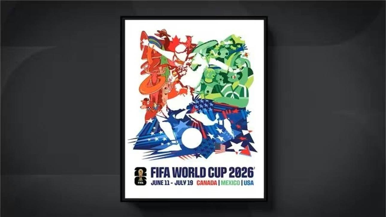 Das offizielle Poster der WM 2026