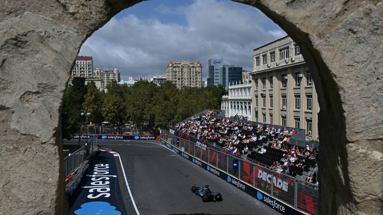 Formel 1: Russell holt Pole in Baku – Antonelli nur 16.