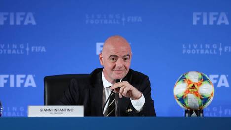 Gianni Infantino hat zum ersten virtuellen FIFA Kongress geladen