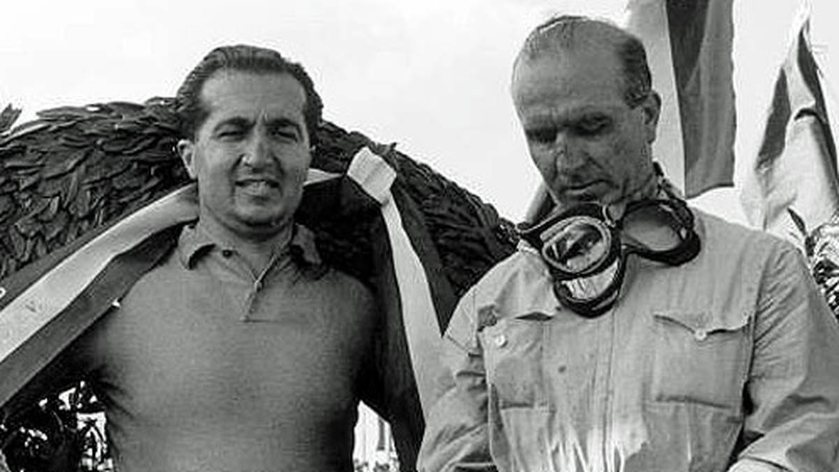 Die ersten Jahre stehen im Zeichen des italienischen Duells zwischen Alberto Ascari (l.) und Giuseppe Farina (r.). Ascari gewinnt die ersten beiden Auflagen, 1953 triumphiert sein Landsmann