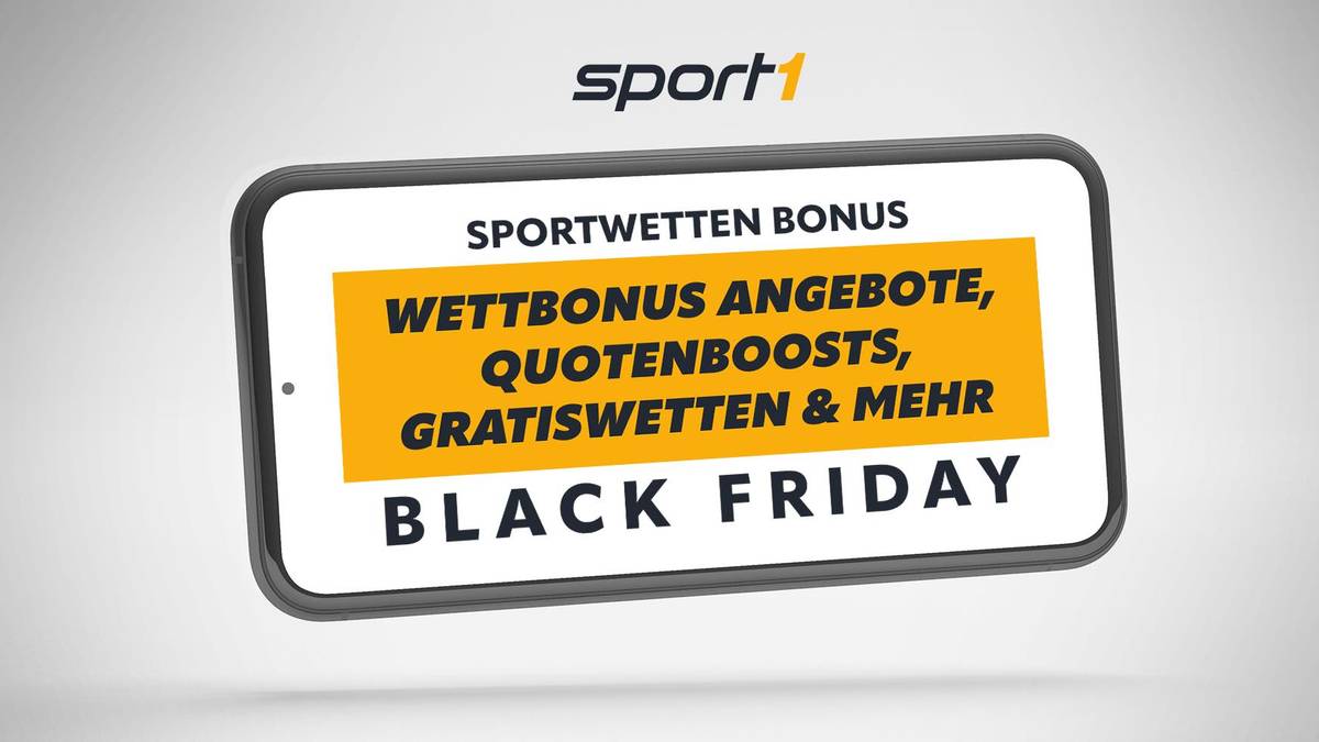 Black Friday 2024 - Sportwetten Bonus, Gratiswetten & Quotenboosts