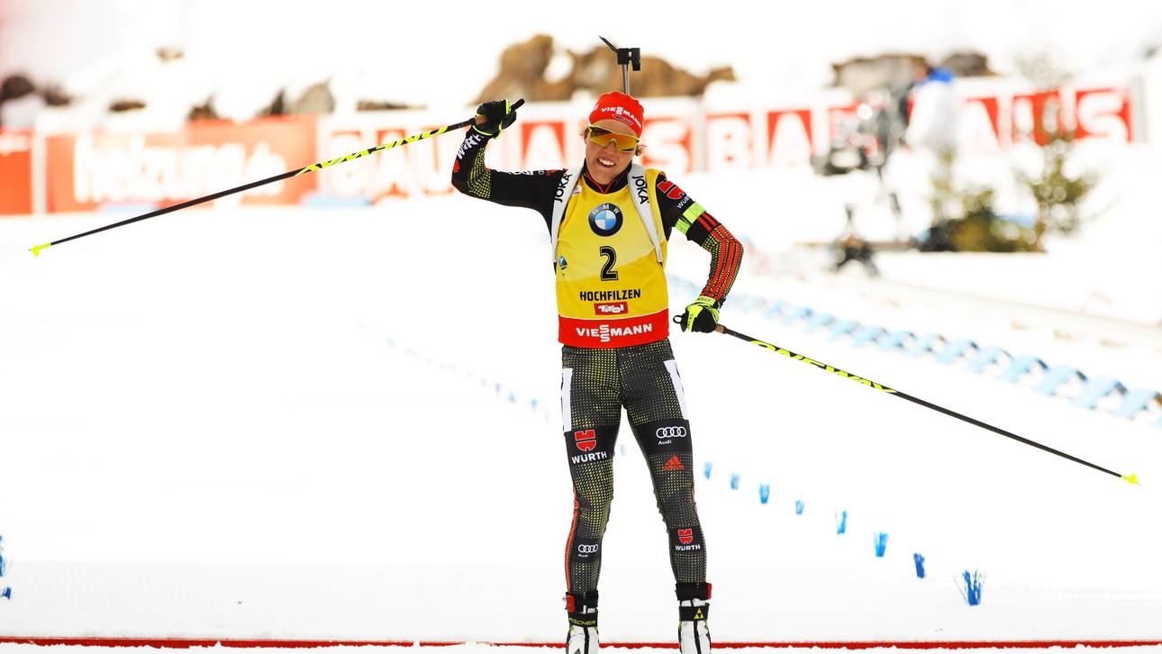 Dahlmeier holt Gold in Verfolgung