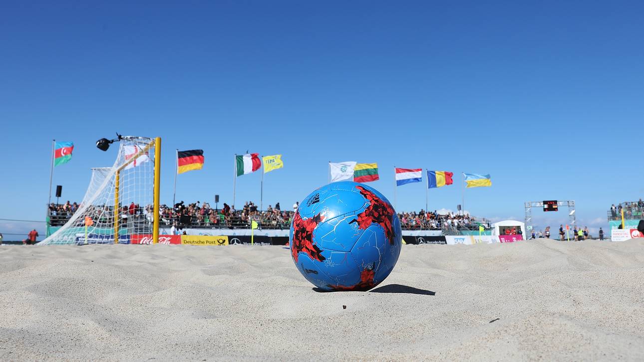 Beachsoccer-Spektakel auf SPORT1