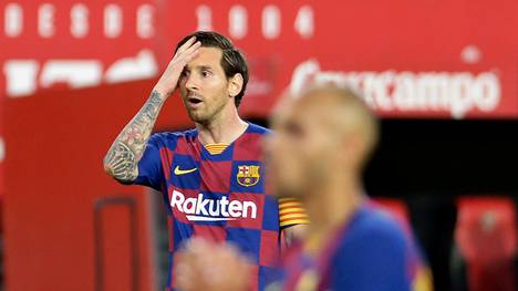 Lionel Messi und der FC Barcelona tun sich auch nach der Corona-Pause schwer