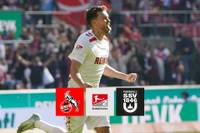 Der 1. FC Köln schlägt den SSV Ulm mit 2:0. Luca Waldschmidt trifft sehenswert zum 2:0-Endstand. 