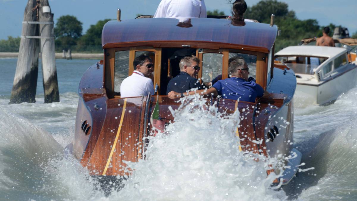 Eine Bootsfahrt darf natürlich auch heute nicht fehlen