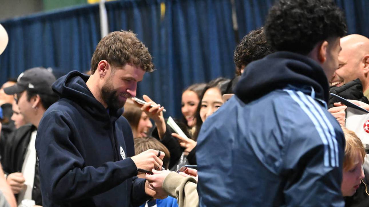 Thomas Müller wird bei den Vancouver Whitecaps von den Fans gefeiert