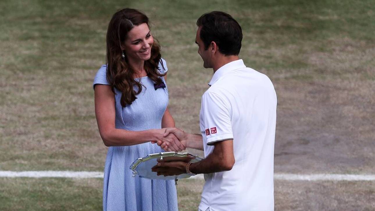 Kurios! Federer spielt mit Prinzessin