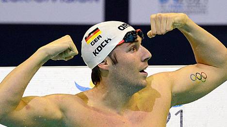Marco Koch gewinnt in Doha über 200 Meter Brust die Silbermedaille