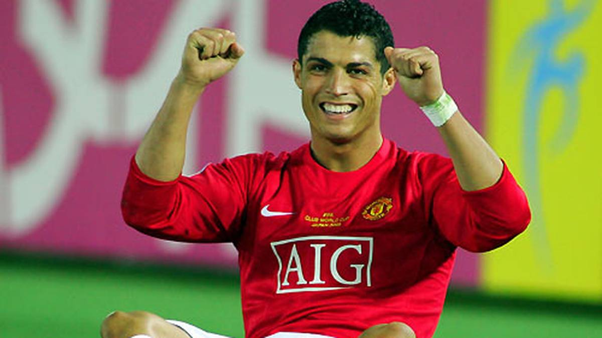 Cristiano Ronaldo verdient sich seinen Titel als Weltfußballer auch durch seine acht Tore für Manchester United im Jahr 2008