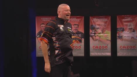 Raymond van Barneveld gewinnt im ersten Spiel der Runde 2 gegen Simon Withlock mit 10:8 und sichert sich den Platz im Viertelfinale.