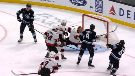 Tim Stützle möchte seine Scorer-Serie in der NHL gegen JJ Peterka und den Utah Mammoth ausbauen. Die Partie fängt jedoch alles andere als gut für die Ottawa Senators an. 
