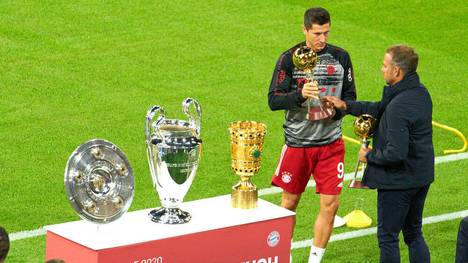 Robert Lewandowski wurde mit 15 Toren Torschützenkönig der Champions League