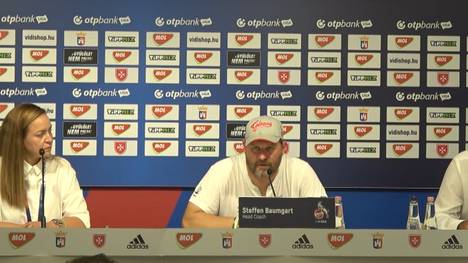 Dank eines souveränen Siegs im Rückspiel steht der 1. FC Köln nun in der Gruppenphase der Conference League. Nach dem Triumph dürfen die Spieler von Trainer Steffen Baumgart auch mal ein bisschen feiern. 