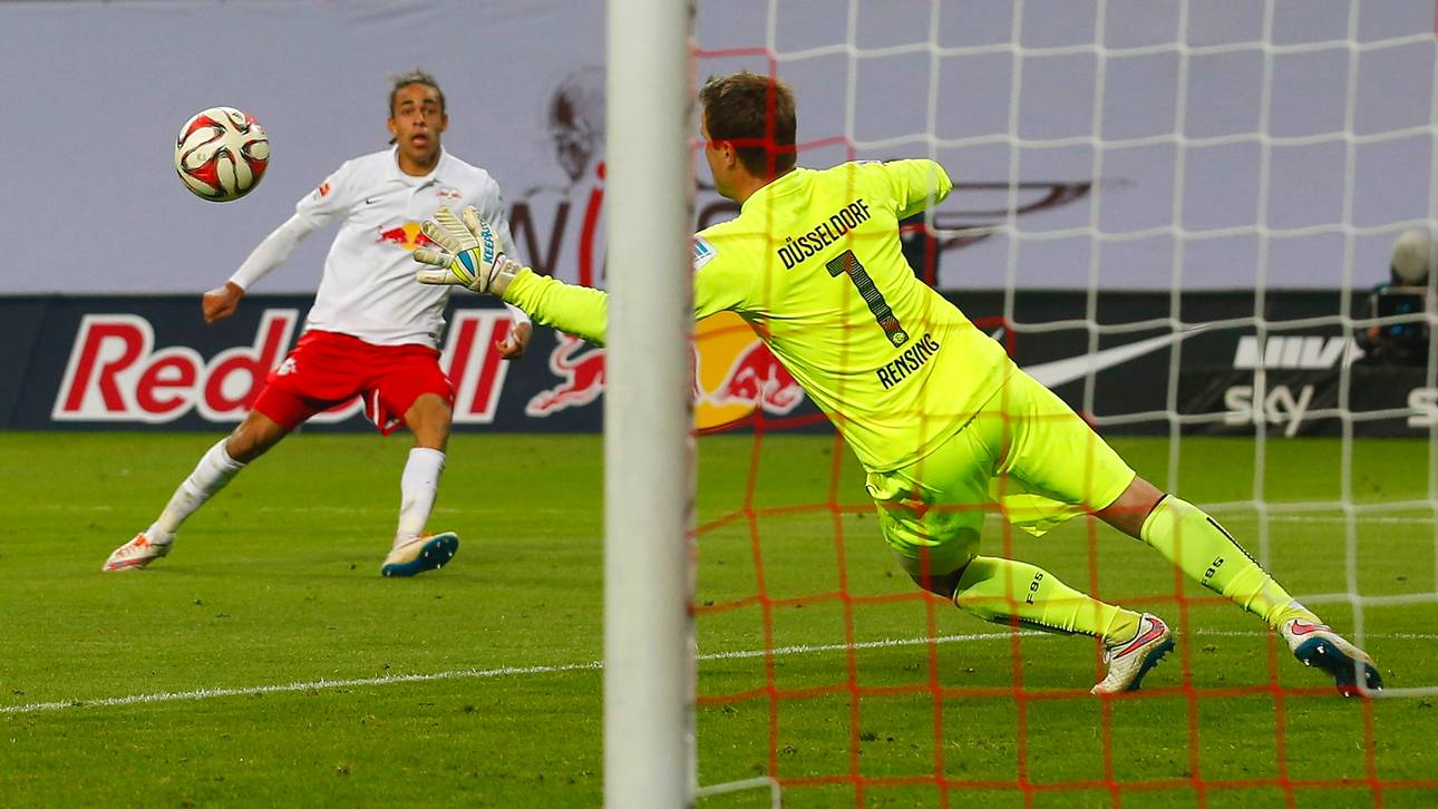 RB Leipzig bezwingt Düsseldorf