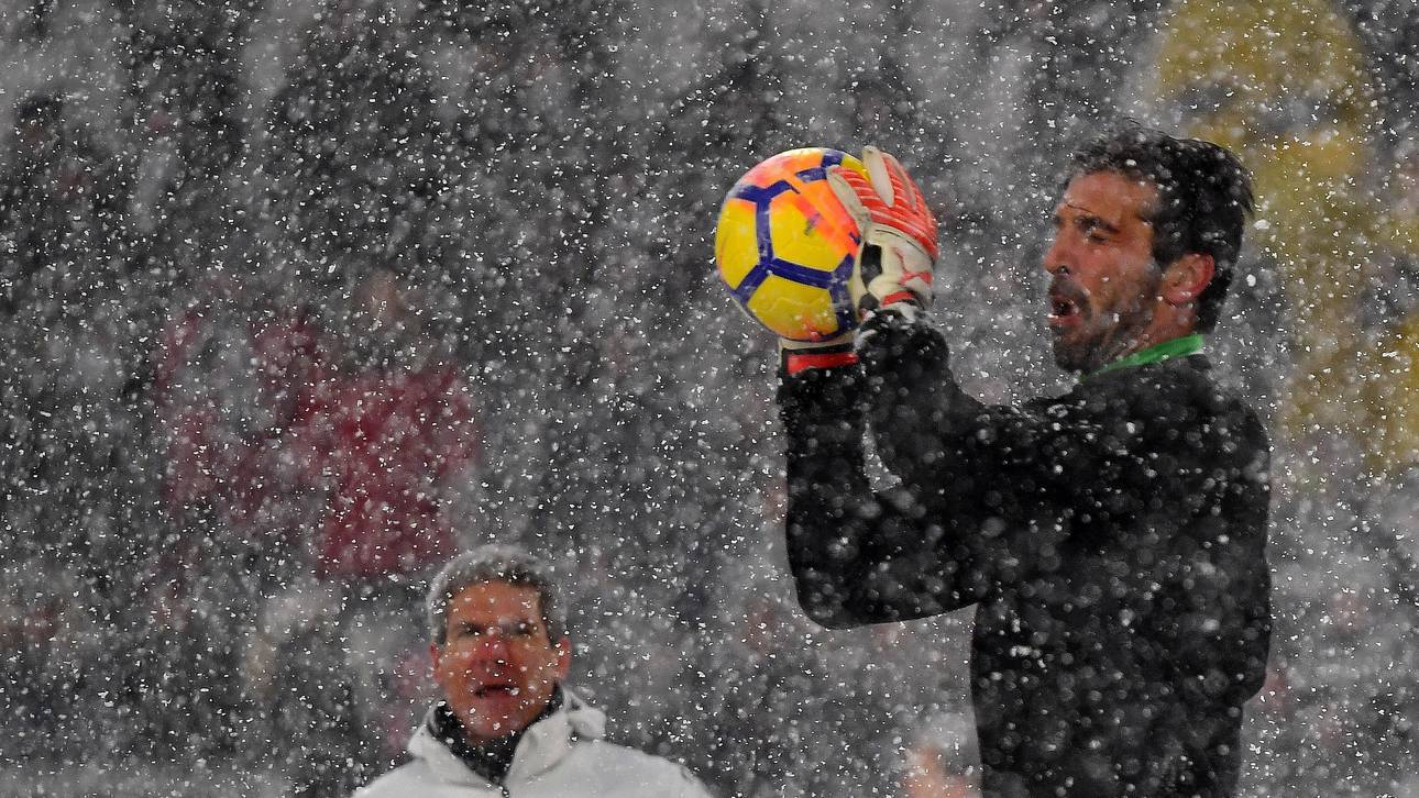 Schnee-Chaos! Juve-Spiel abgesagt