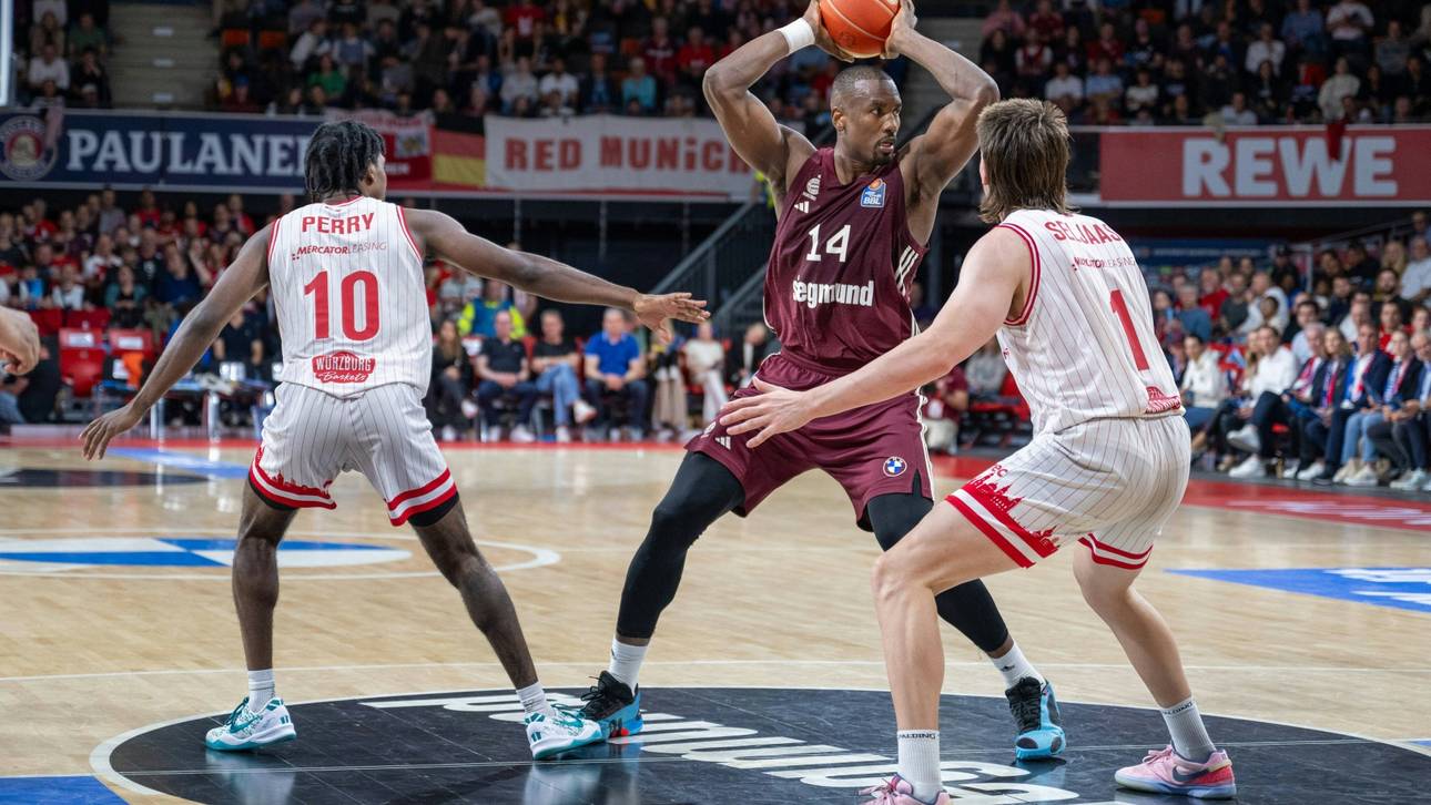 BBL: Bayern legt gegen Würzburg vor