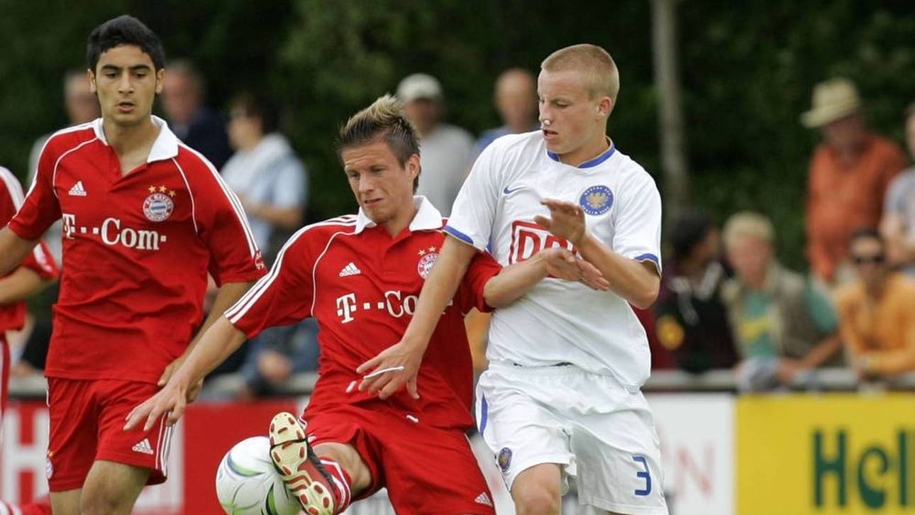 Vincent Bönig (M.) spielte in der Jugend beim FC Bayern