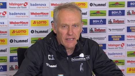 Christian Streich verrät, wie er Robert Lewandowskis 40. Saisontor erlebt hat und warum er hofft, dass es das letzte des Polen in dieser Spielzeit bleibt.