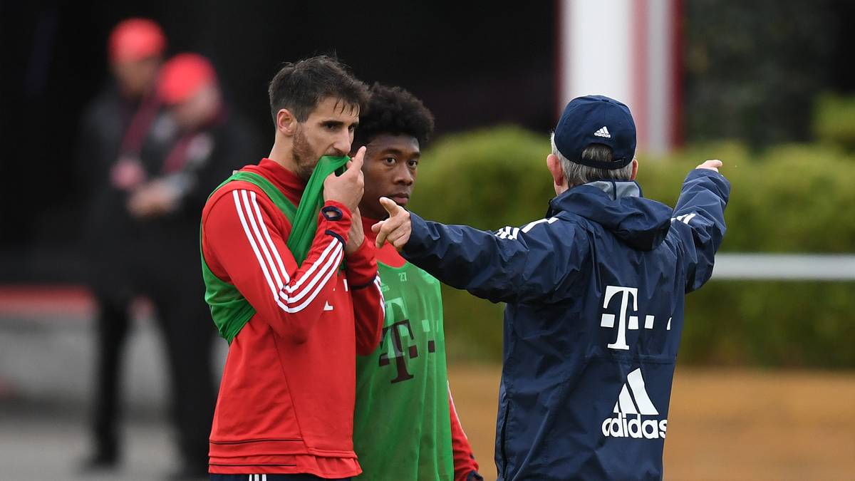 Dank Abräumer Martinez stand die Münchner Defensive wieder wesentlich stabiler. Aber auch David Alaba (M.) knüpft unter Heynckes nach einer längeren Durststrecke wieder an bessere Zeiten an