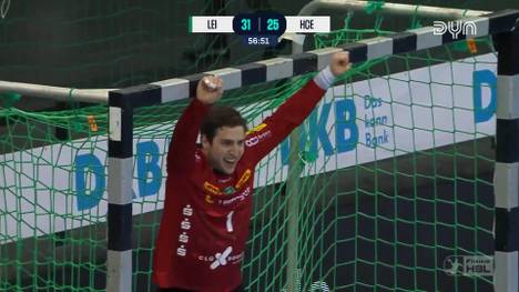 Die Highlights der Partie SC DHfK Leipzig - HC Erlangen aus der Handball-Bundesliga im Video.