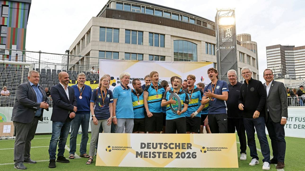 Neuer Meister der Blindenfußball-BL