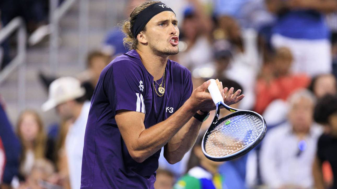 Alexander Zverev schied bei den US Open unerwartet früh aus