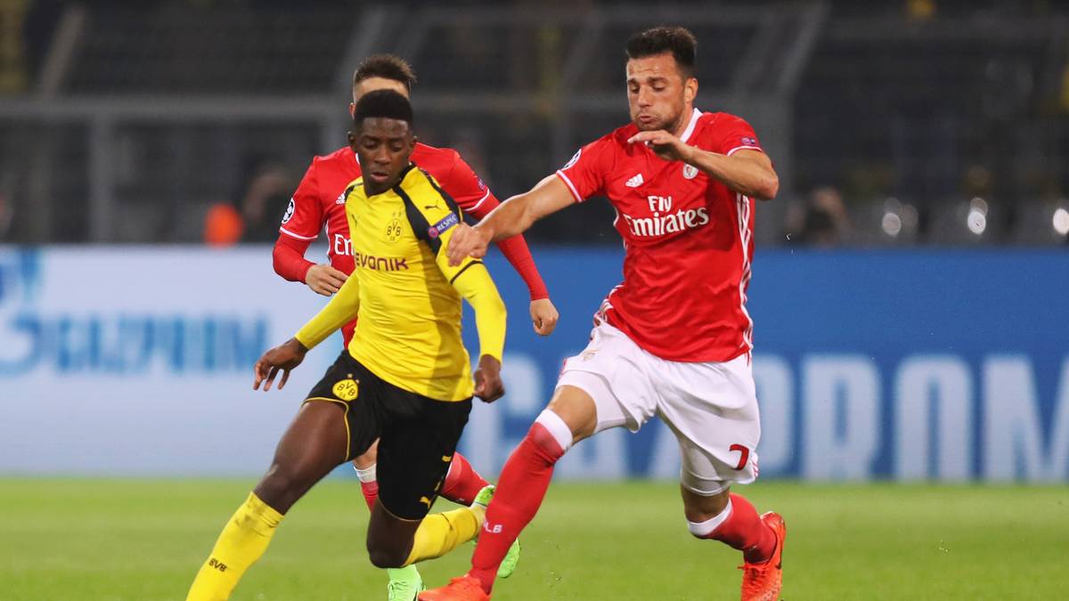 ANDREAS SAMARIS: Wusste sich häufig nur mit Fouls zu helfen und sah nach seinem dritten Einsteigen binnen weniger Minuten gegen Dembele zurecht Gelb. SPORT1-NOTE: 5