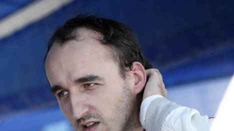 Robert Kubica fiel heute vom sicheren achten auf den zehnten Platz zurck