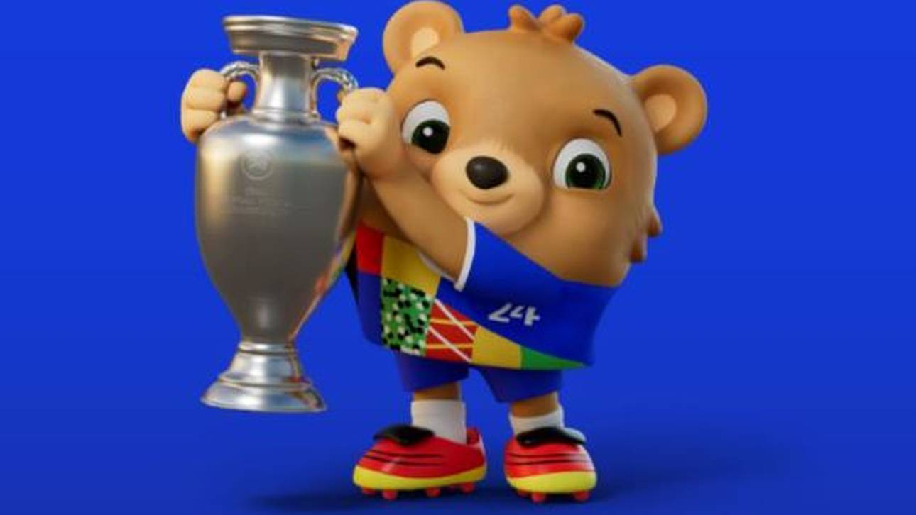 EM-Maskottchen trägt wieder Hose