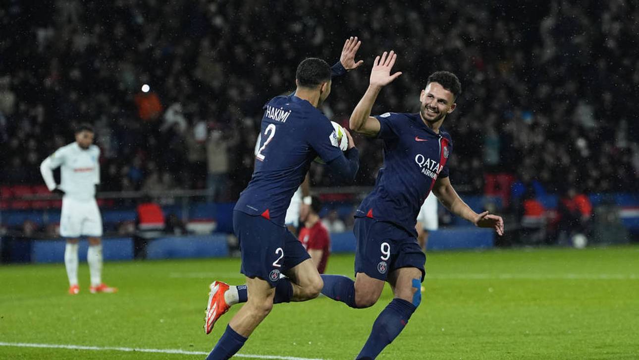 Titel perfekt: PSG feiert vor BVB-Duell