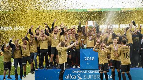 Midtjylland feiert die Meisterschaft