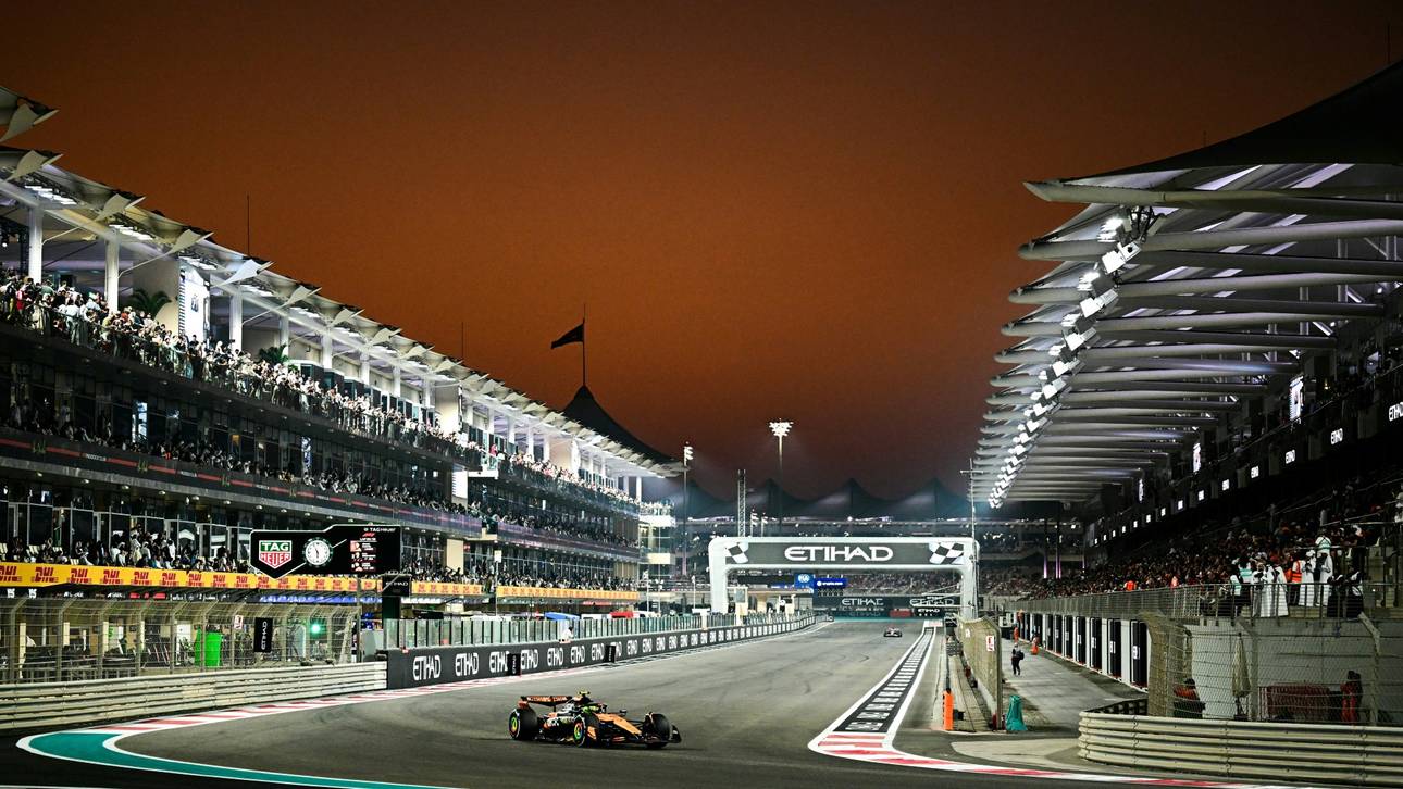 Nervenstark in Abu Dhabi: Norris rast zum ersten WM-Titel