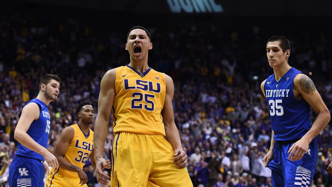Ben Simmons schreit seine Freude heraus