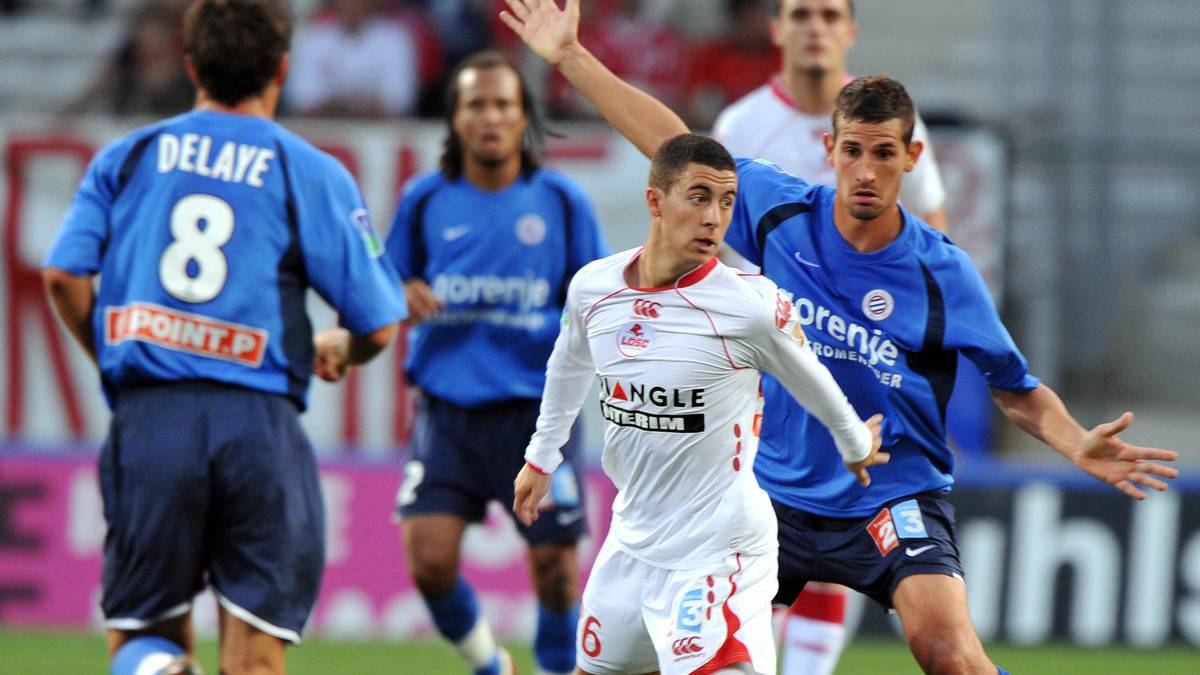 EDEN HAZARD: Im November 2007 debütierte ein 16-jähriger Belgier in der französischen Ligue 1. Knapp vier Jahre später gehörte Hazard zum Überraschungsteam des OSC Lille, das in Frankreich sensationell das Double aus Meisterschaft und Pokal gewann