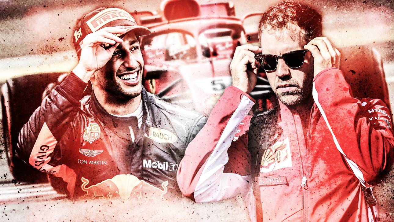 Ricciardo wird Vettel gefährlich