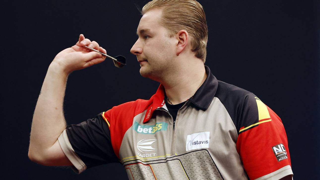 Darts: Belgier Van den Bergh gewinnt UK Open