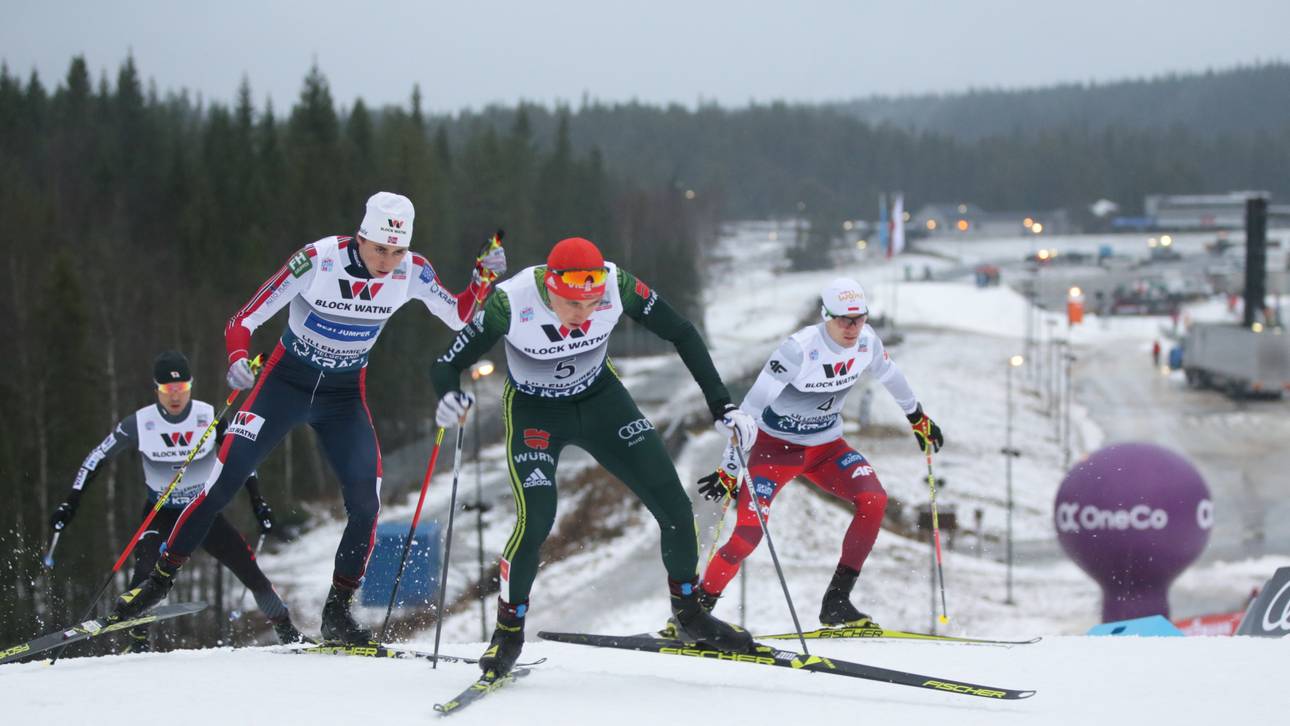 Fünf DSV-Kombinierer in den Top Ten