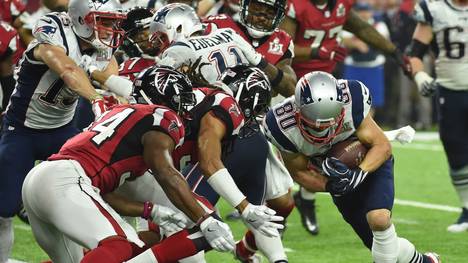 Der Super Bowl zwischen den New England Patriots  und den Atlanta Falcons geht in die Geschichte ein