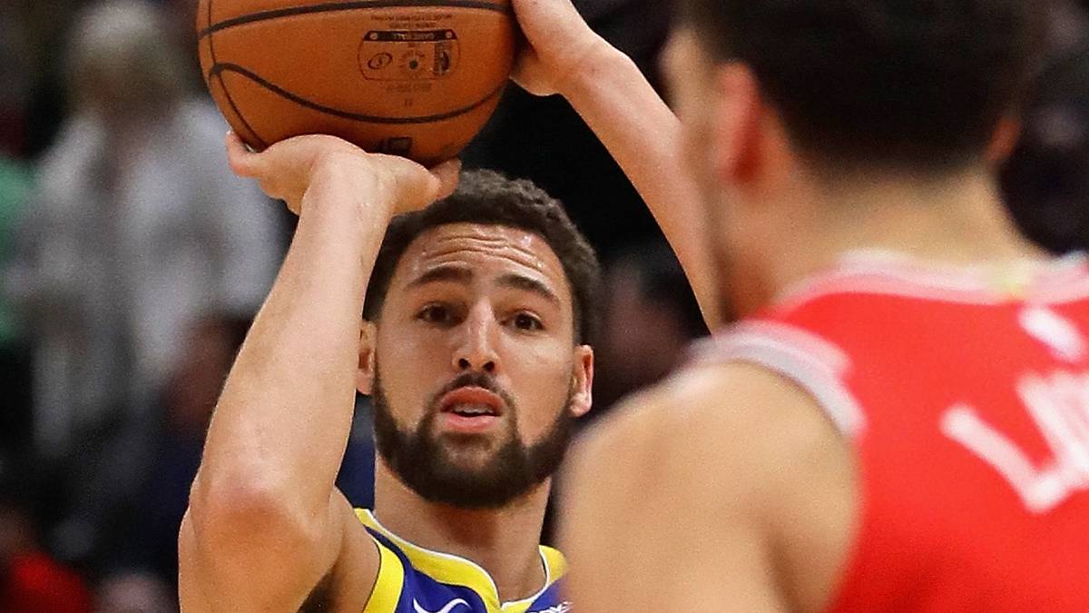 14 DREIER - KLAY THOMPSON (Golden State Warriors vs. Chicago Bulls, Saison 18/19)